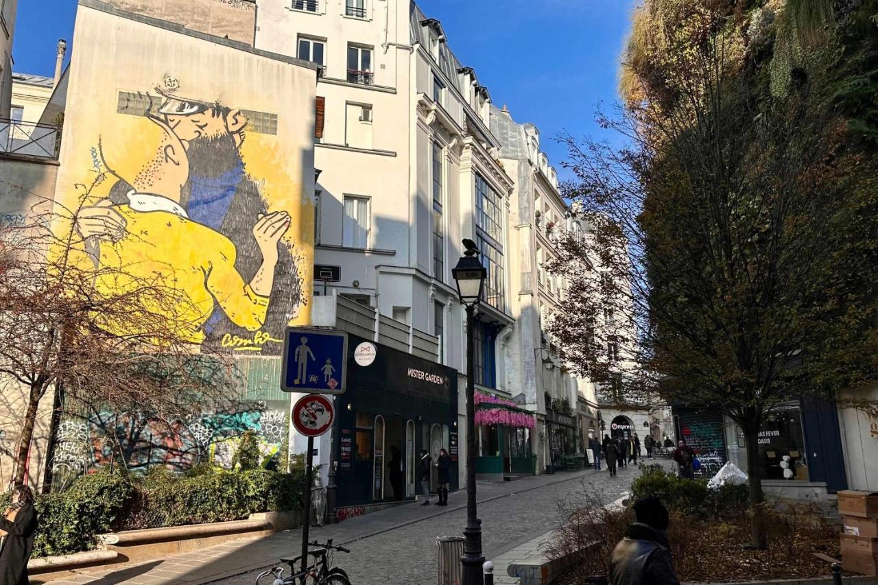 Ideally Located And Atypical Apartment In Paris Exterior foto
